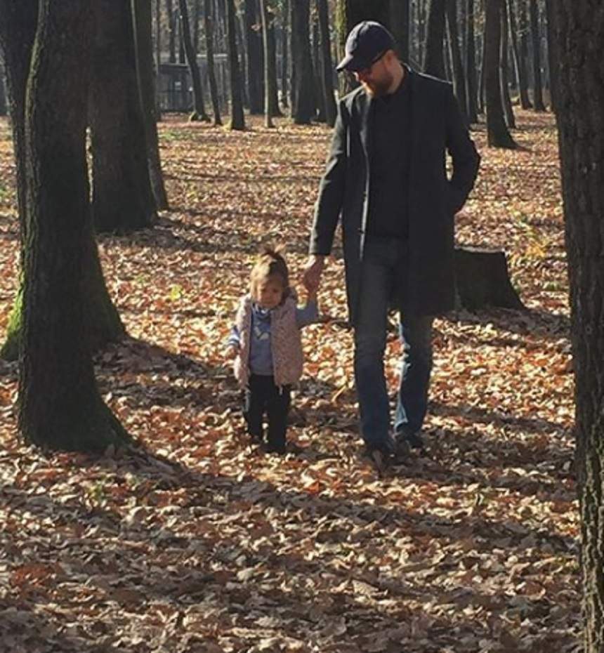 FOTO / Ce frumos! Simona Gherghe și-a surprins soțul și fetița într-o ipostază adorabilă