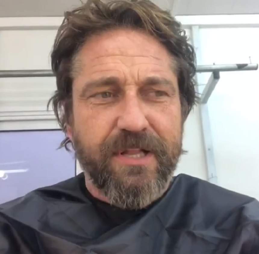 Gerard Butler e în stare de șoc! Actorul a rămas fără locuință