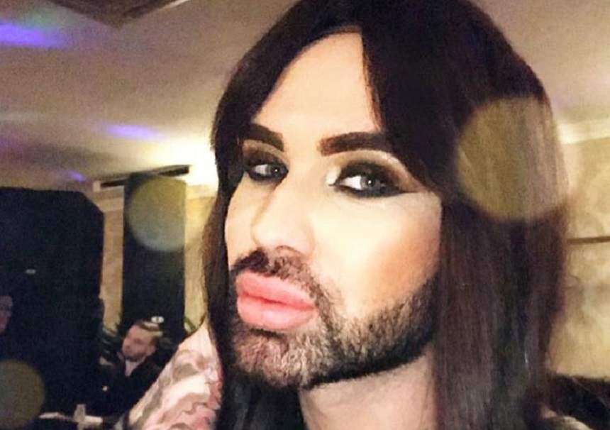 FOTO / Cum arăta Conchita de România, înainte de a ajunge la estetician. S-a transformat complet, doar câțiva ani!