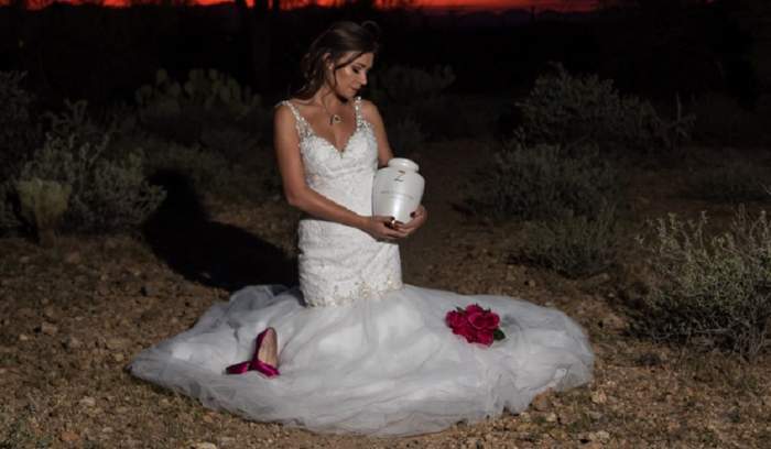 Mesaj cutremurător după ce logodnicul ei a murit, chiar înainte de nuntă: "Astăzi nu mă duce tata la altar"