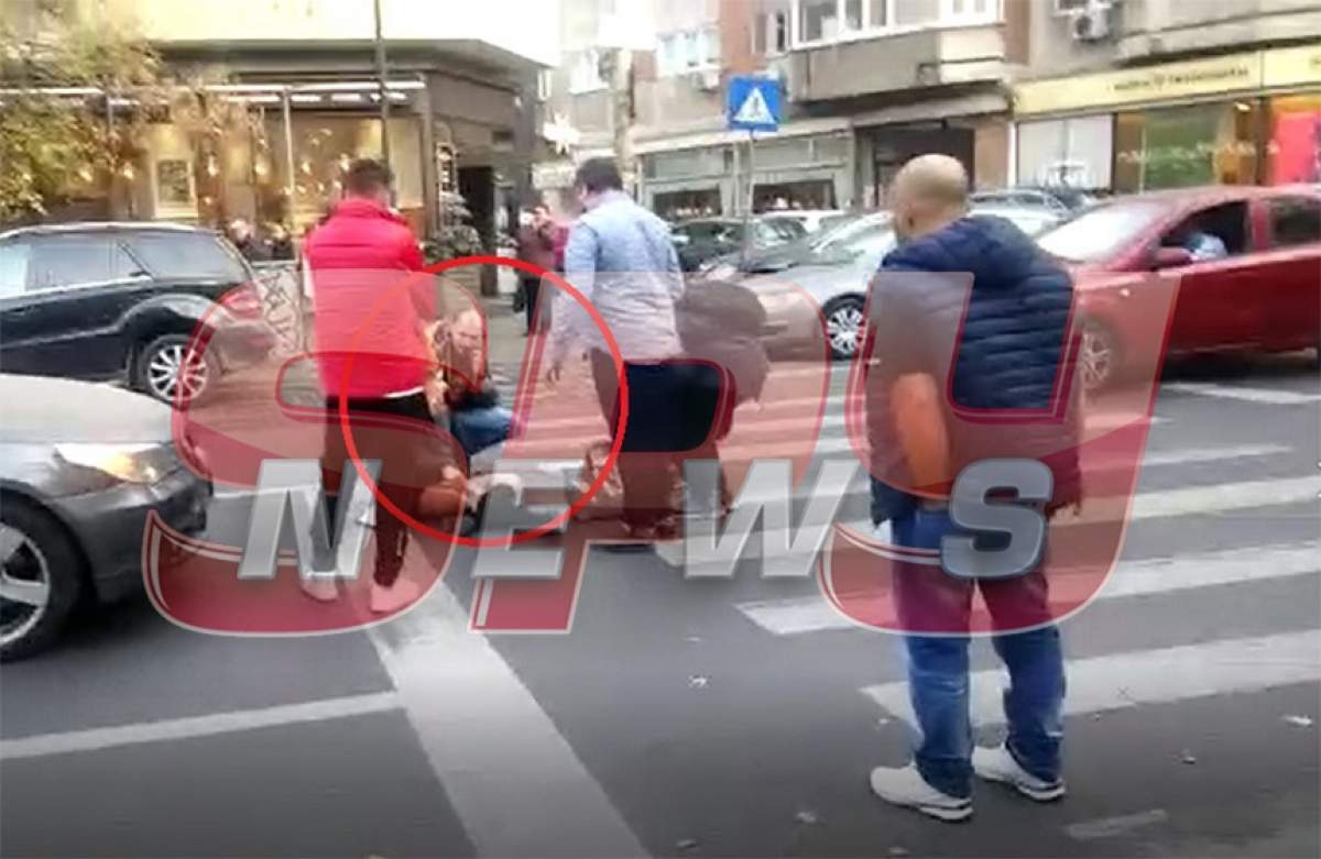 VIDEO / Accident înfiorător în Capitală! O femeie a fost spulberată pe trecerea de pietoni