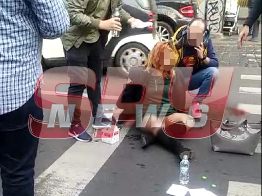 VIDEO / Accident înfiorător în Capitală! O femeie a fost spulberată pe trecerea de pietoni