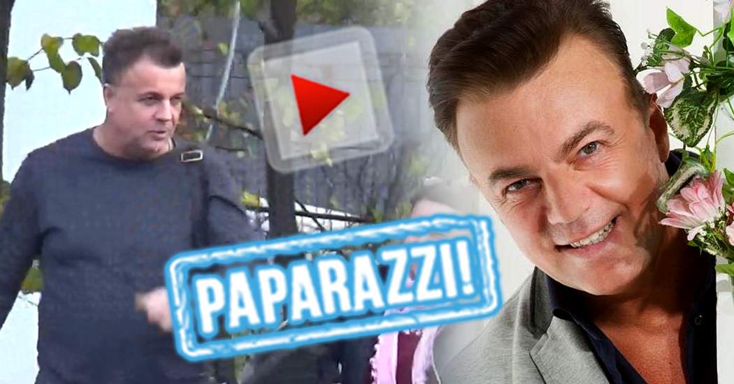 VIDEO PAPARAZZI / Graba, bat-o vina! Adrian Enache, surprins în timp ce circula printr-un loc interzis