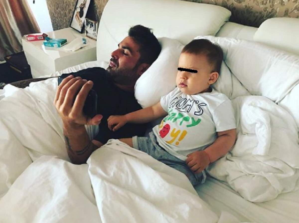 FOTO / Bucurie mare în familia lui Adrian Mutu! „Briliantul” a dat vestea cea mare, la un an jumătate de la nașterea lui Tiago