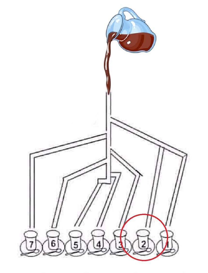 FOTO / TEST: Care pahar se umple primul? Numai un geniu găsește răspunsul în 30 de secunde