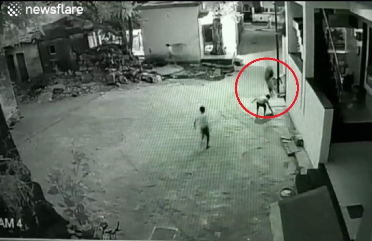 VIDEO / Un copil de 11 ani a căzut de la etajul 3 al blocului în care locuia. Ce a urmat e șocant!