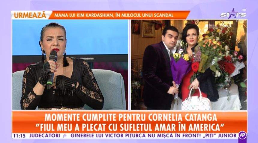 Cornelia Catanga, dezamăgită de români, după ce fiul ei a plecat în America. "Aici nu este înţeles şi nu i se dă valoare"