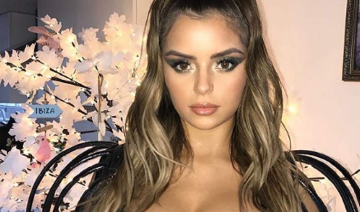 FOTO / Demi Rose a zăpăcit bărbații! Rochia din latex, prea strâmtă pentru sânii ei imenși