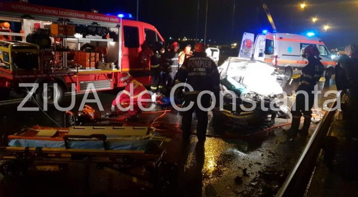 VIDEO / Un şofer de 33 de ani băut, vinovat de accidentul din Ovidiu. Mamă, fiică şi nepoată ucise pe loc