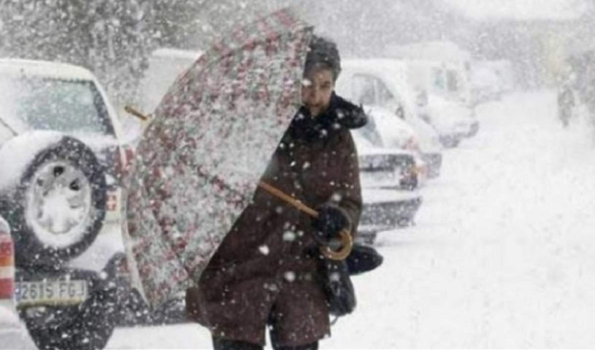 Ultimă oră! Cod galben de ninsoare, vânt şi ceaţă