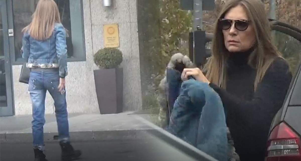 VIDEO PAPARAZZI / Romaniţa Iovan şi-a lăsat soţul acasă şi a dat fuga la hotel! S-a lăsat cu cadouri