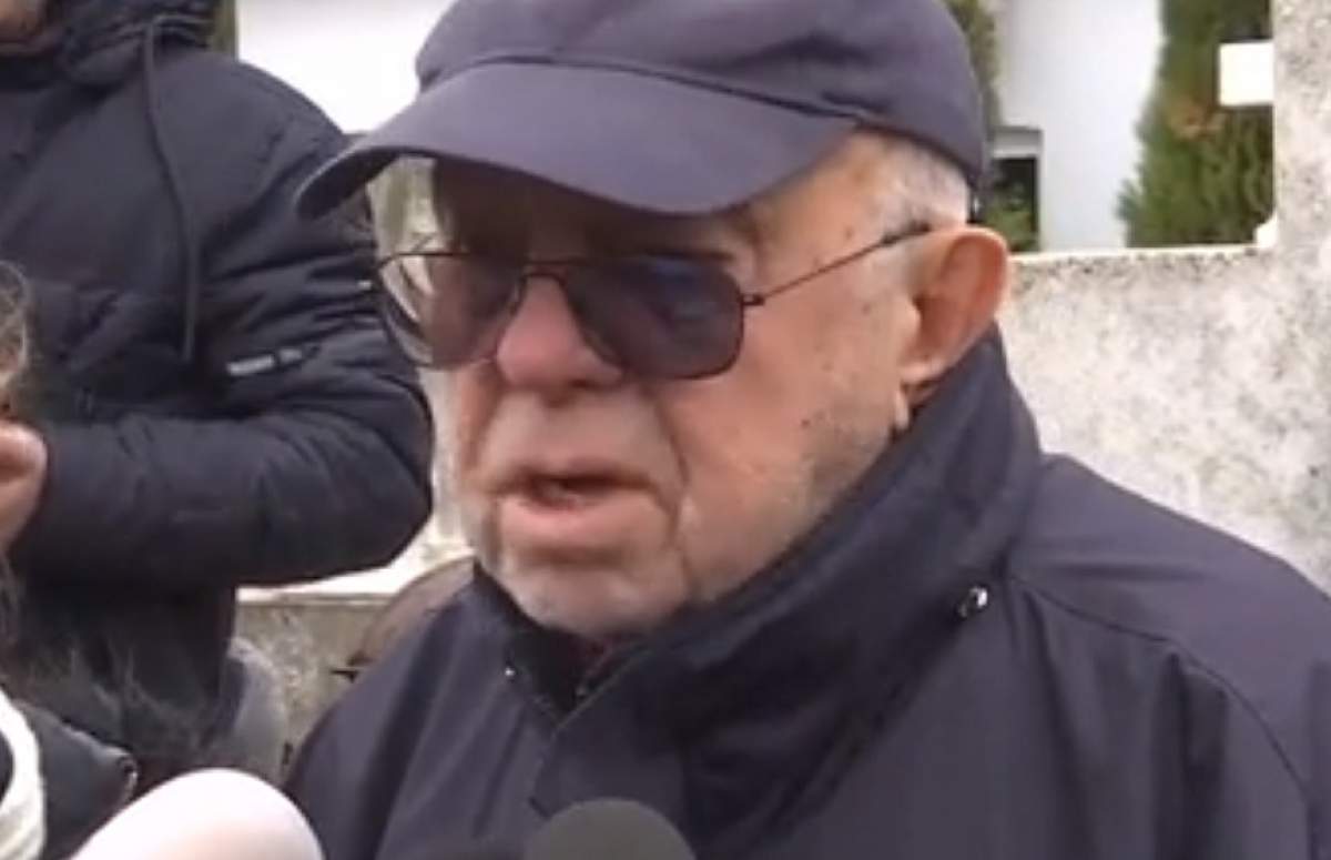 VIDEO / Alexandru Arşinel a izbucnit în plâns la parastasul Stelei Popescu: "Durerea este foarte mare"