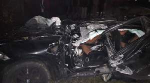 FOTO / Accident grav în Gorj, noaptea trecută! Cătălin Guţu, în vârstă de 33 de ani, a murit pe loc