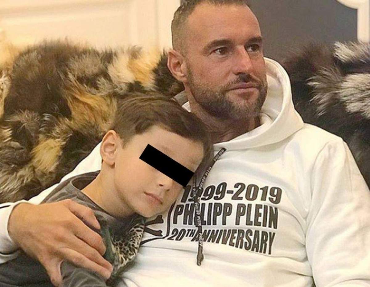 VIDEO / S-a săturat să-l mai ţină secret! Philipp Plein, ipostază emoţionantă alături de fiul său