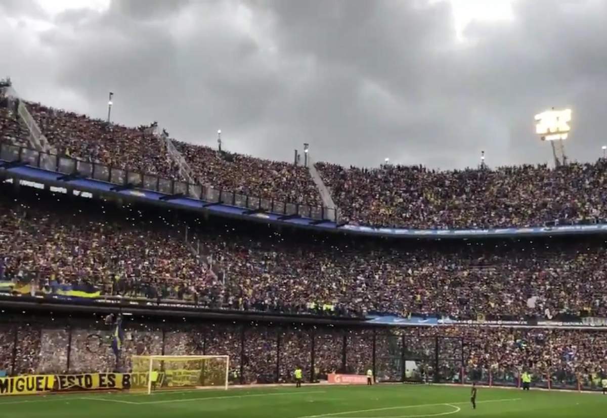 VIDEO EPIC / Nebunie pe “La Bombonera”! Peste 50.000 de fani au asistat la antrenamentul echipei Boca Juniors