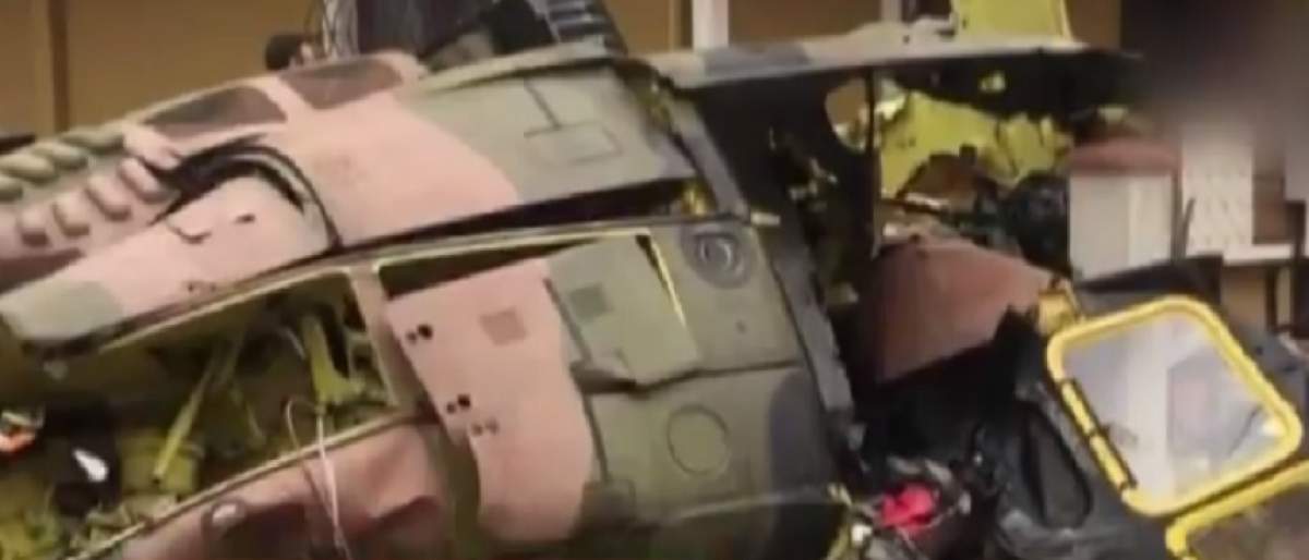 VIDEO / Un elicopter militar s-a prăbuşit în Istanbul! Patru din cinci membri ai echipajului au murit pe loc