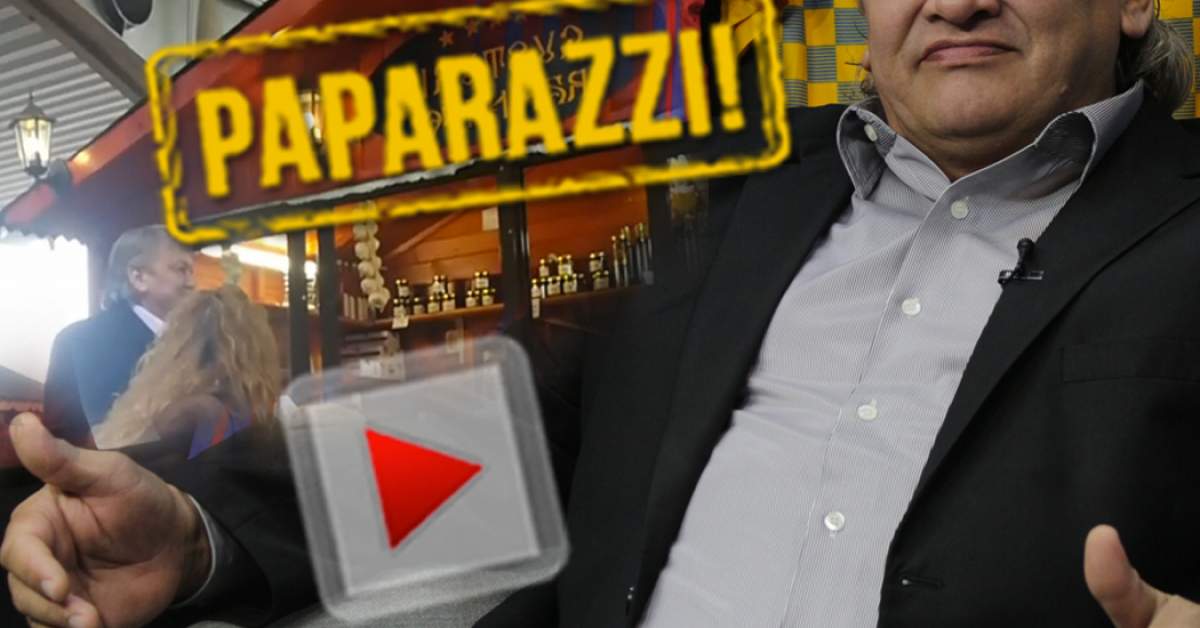 VIDEO PAPARAZZI / „Şeful mafiei” s-a dat de gol! La ce nu poate renunţa nici în ruptul capului cel mai tare greu din fotbalul românesc
