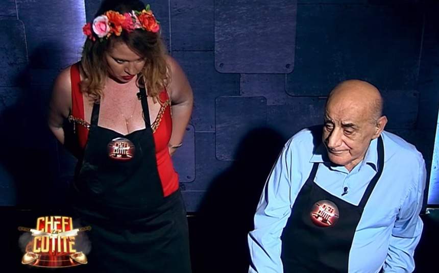 VIDEO / Oana și Viorel Lis au rupt topurile, la „Chefi la cuțite”: „Crapul ăsta e gras, așa ca mine”