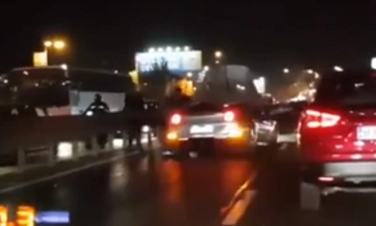 VIDEO / Accident foarte grav pe DN1! Un bolid de lux s-a făcut praf