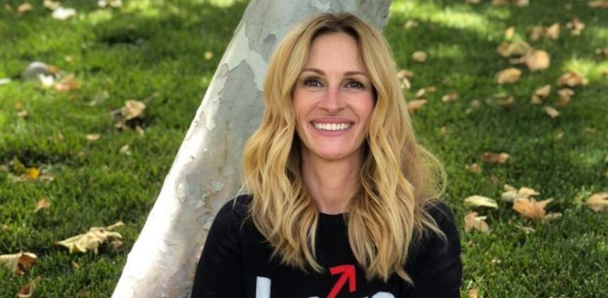 VIDEO / Julia Roberts, întoarcere în adolescenţă! Ce culoare de păr a putut să-şi facă actriţa