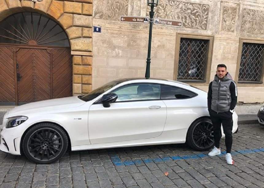 FOTO / Alex Băluță s-a îmbogățit la Praga! Cariera de fotbalist i-a adus în garaj un bolid de lux