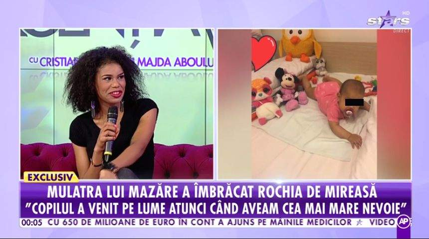 VIDEO / Mulatra lui Mazăre, despre cea mai grea încercare din viaţa sa. "Este în cluburi, se distrează"