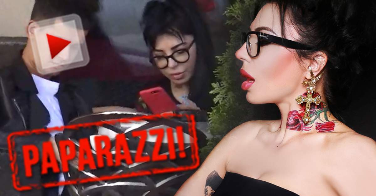 VIDEO PAPARAZZI / Dj Wanda s-a afișat cu un tip misterios. Bruneta l-a cam ținut la respect și l-a tratat cu „flit”