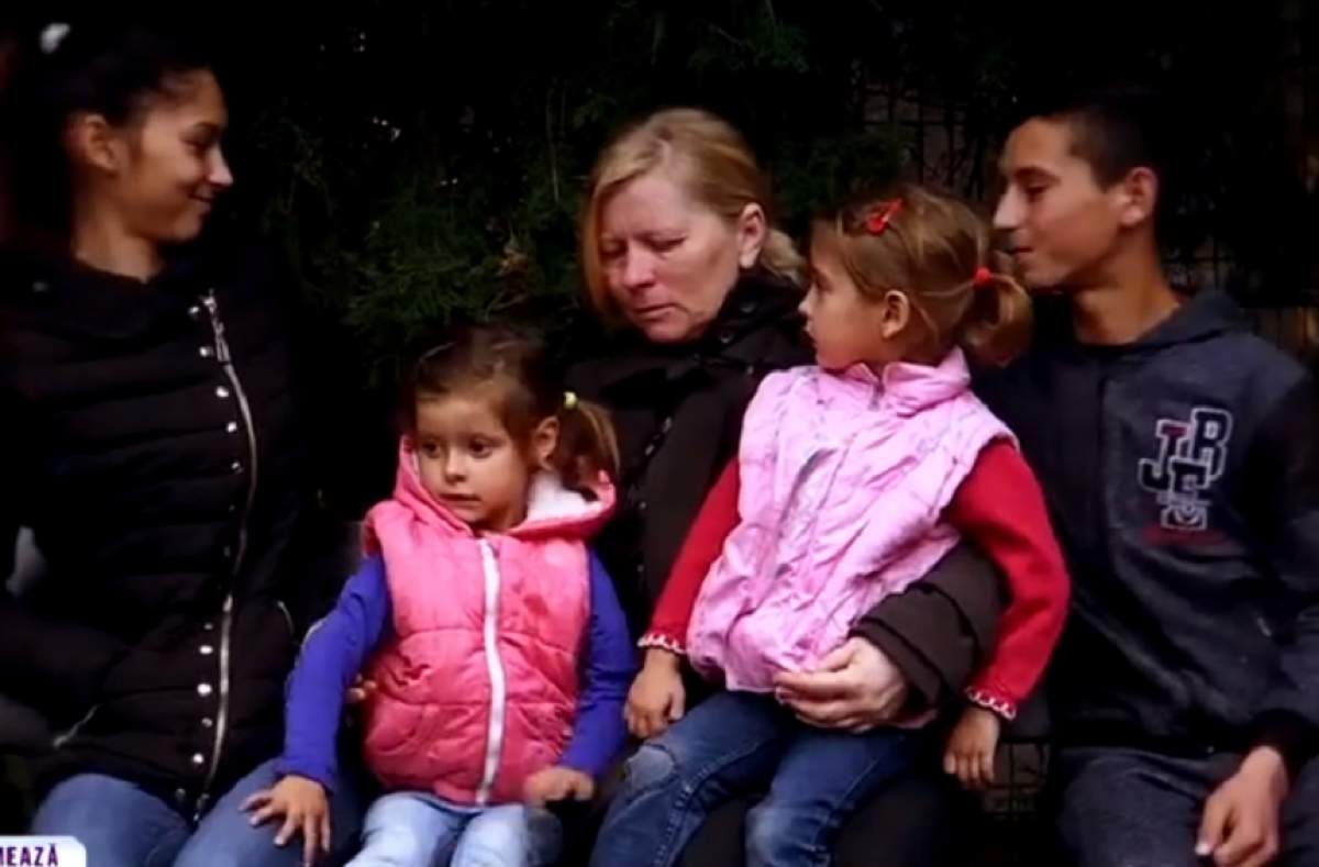 VIDEO / Iadul de acasă! O mamă cu patru copii a ajuns pe drumuri