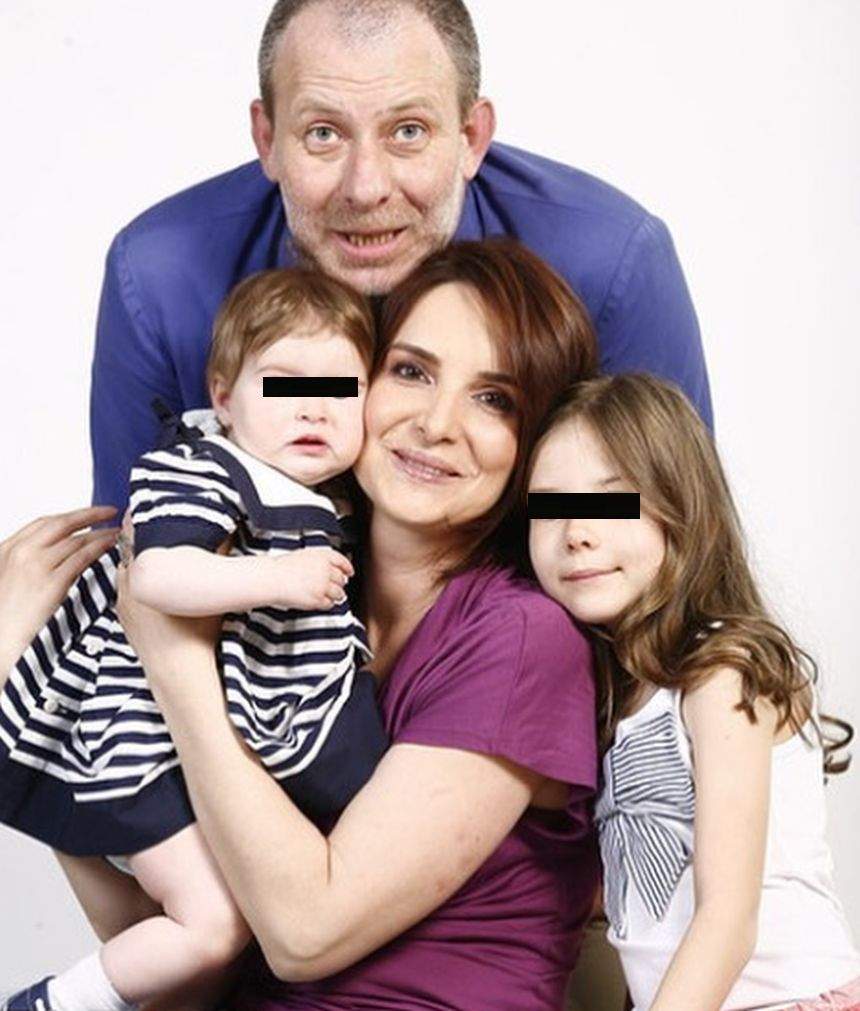 FOTO / Ea este soţia lui Florin Busuioc, femeia care i-a dăruit două fetiţe. Liliana e fosta sa studentă