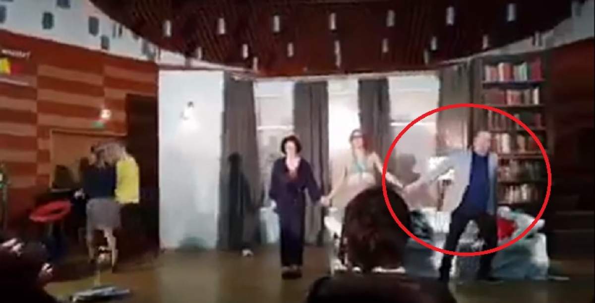 Imagini copleşitoare cu Florin Busuioc pe scenă, în timp ce i s-a făcut rău. A alergat în culise, unde s-a prăbuşit