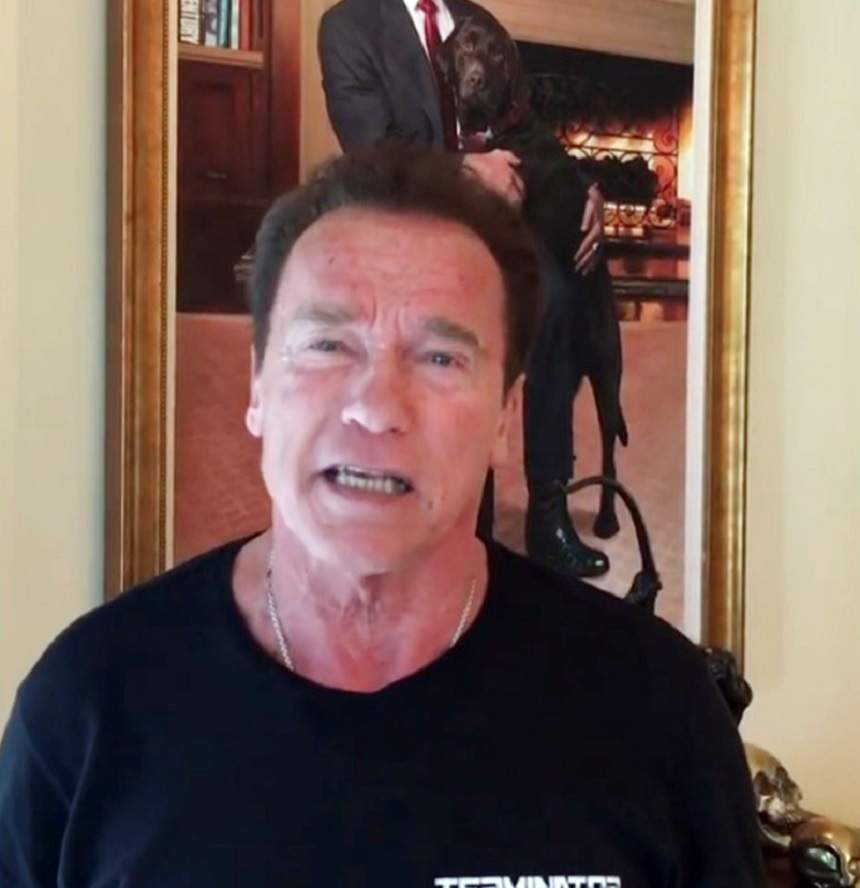 Arnold Schwarzenegger, sperietură cumplită la bordul unui avion. Piloții au cerut imediat aterizarea de urgență