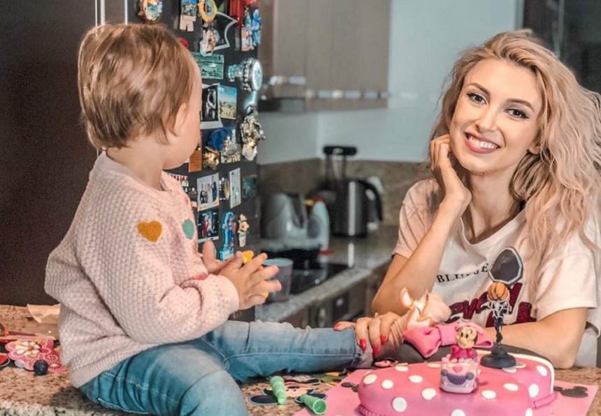 VIDEO / Andreea Bălan, discuţie serioasă cu fetiţa ei: "Vrei să mai vină un bebe?"
