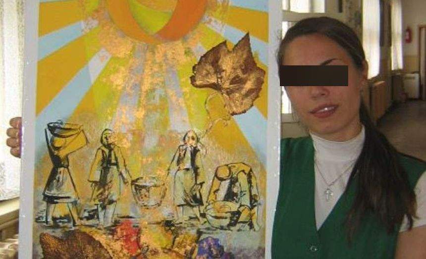 Durere fără margini! O tânără pictoriţă din Târgu Jiu, mamă a unui băieţel de 9 ani, a murit în urma unei suferinţe grave
