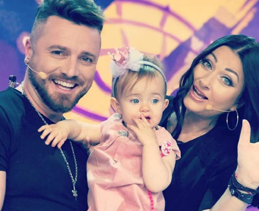 Tavi Clonda a luat răceala de la micuţa Victoria. "Bolnăvior"