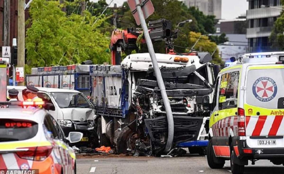 Atac în Australia! Un camion a intrat în mulțime și a făcut mai multe victime