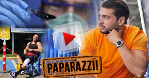 VIDEO PAPARAZZI / Dorian Popa nu scapă de omul cu bisturiul! Artistul faţă în faţă cu chirurgul, din nou!