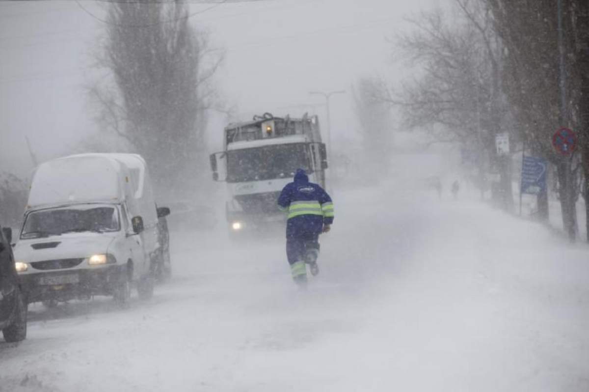 Vine urgia! Meteorologii au emis cod portocaliu de ninsori abundente