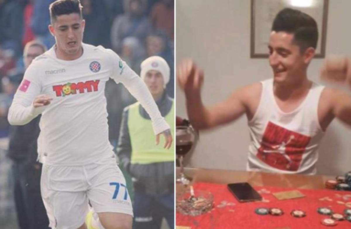 Steliano Filip nu se dezminte! După scandalul bahic de la Dinamo, le-a arătat şi croaţilor cât poate să ducă. Party de pomină cu alcool şi poker