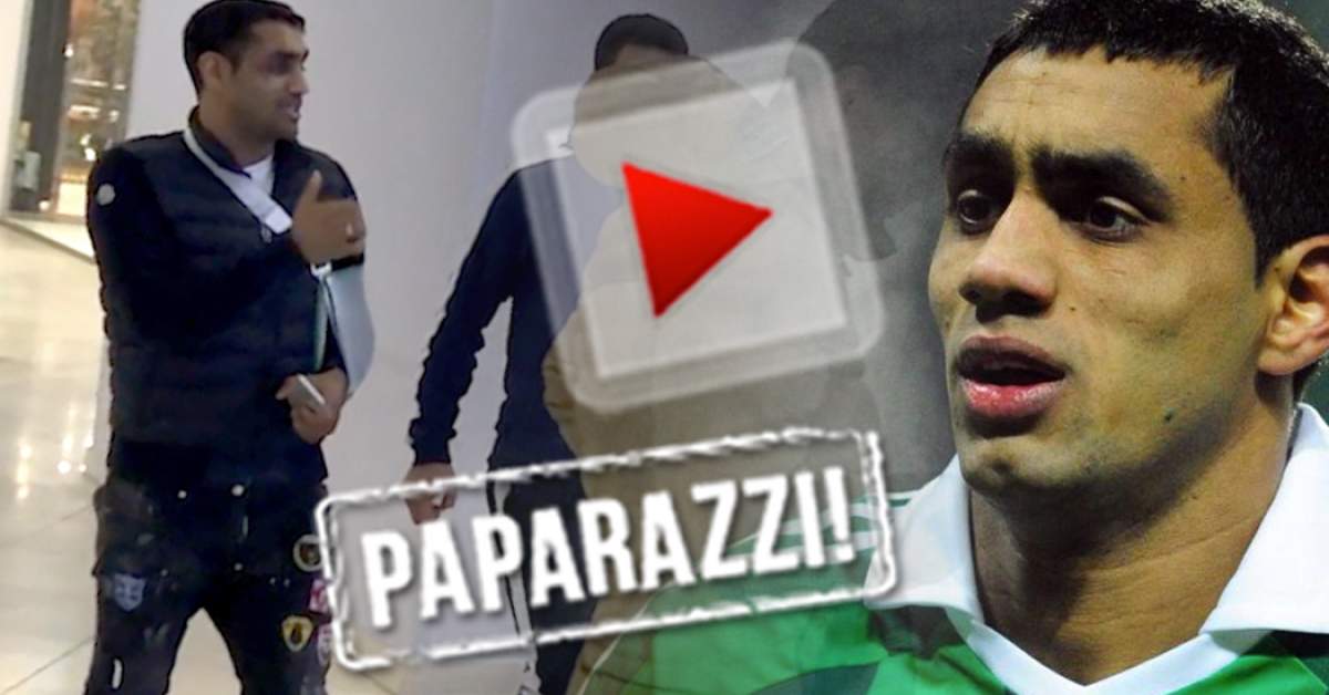 VIDEO PAPARAZZI / Ghinion teribil pentru Bănel Nicoliţă! Celebrul fotbalist a avut parte de un accident şi are o mână imobilizată