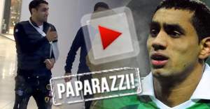 VIDEO PAPARAZZI / Ghinion teribil pentru Bănel Nicoliţă! Celebrul fotbalist a avut parte de un accident şi are o mână imobilizată