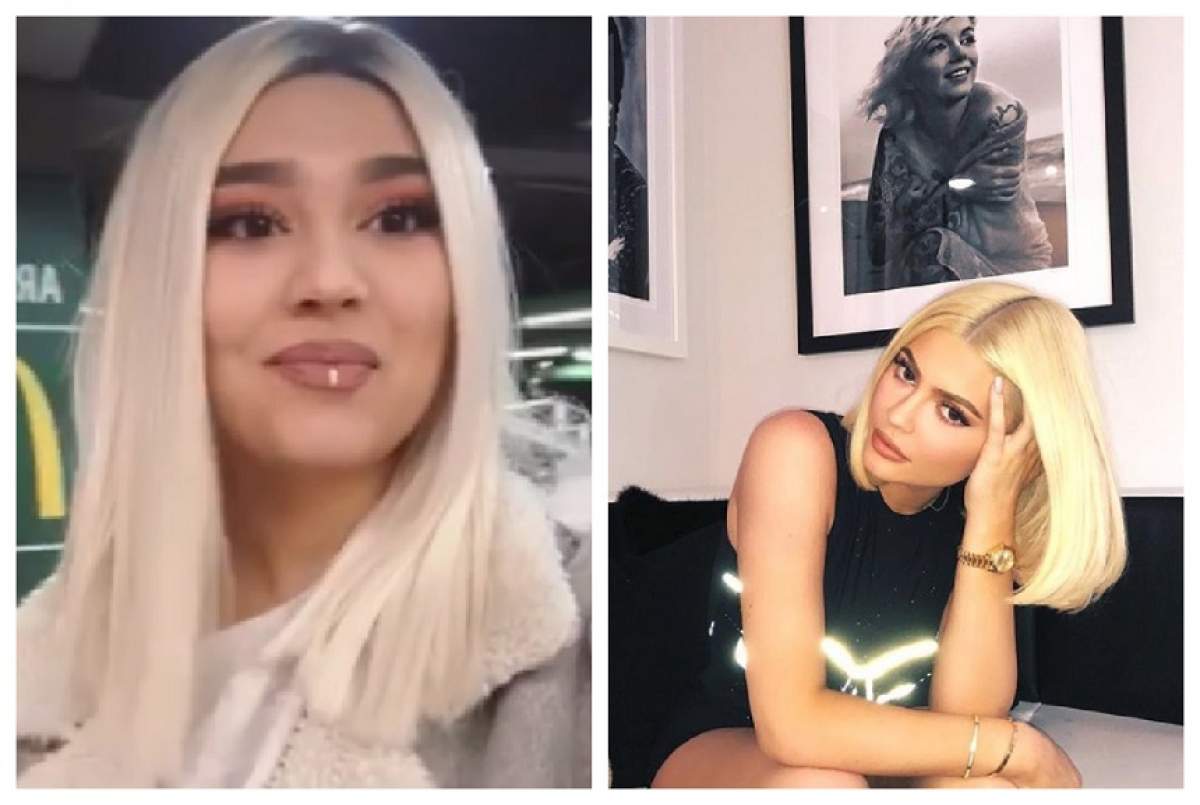 FOTO / Iubita lui Lino Golden e complet transformată! Începe să semene cu Kylie Jenner