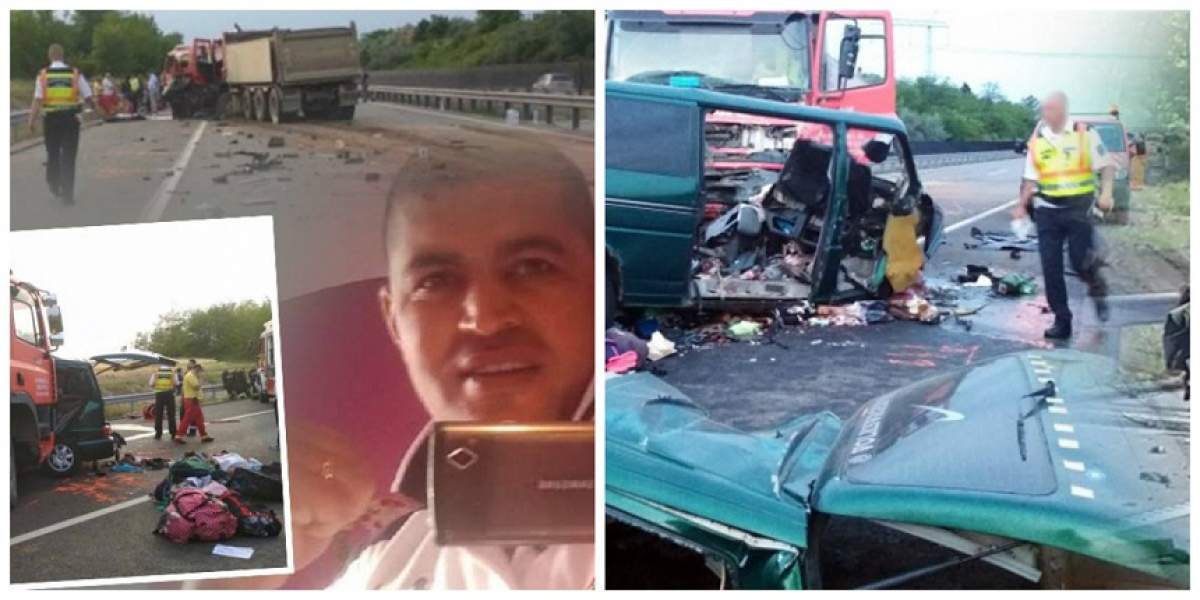 Suferință infinită în familia lui Petru Kalau, șoferul care a condus 9 români către moarte, în accidentul din Ungaria. Mesaj sfâșietor transmis de familie!