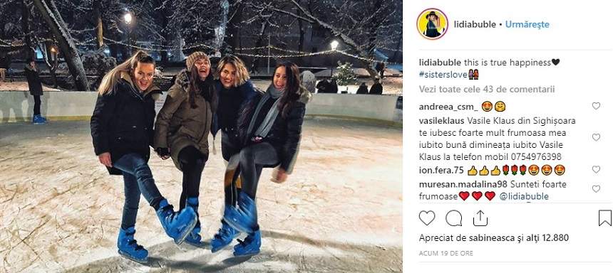 FOTO / Lidia Buble, o familistă convinsă! Uite cum îşi răsfaţă vedeta surorile