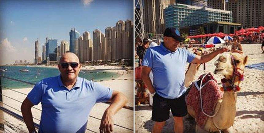 Gabi Balint, îndrăgostit până peste cap de noua iubită. A dus-o într-o super vacanţă în Dubai