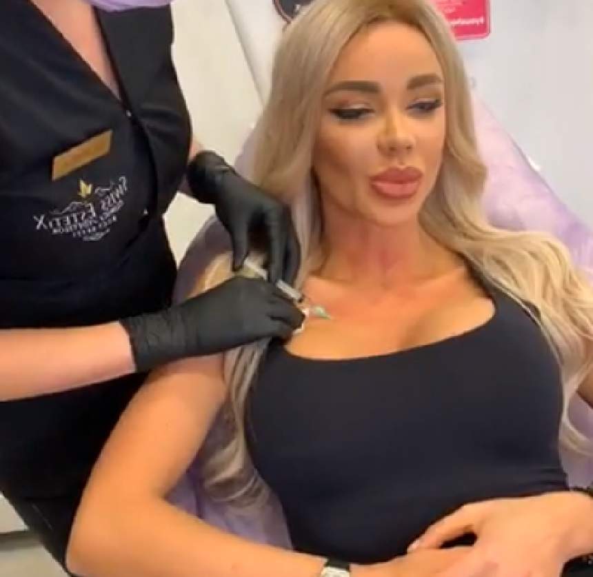 Vrea să fie perfectă! Bianca Drăguşanu, din nou la estetician