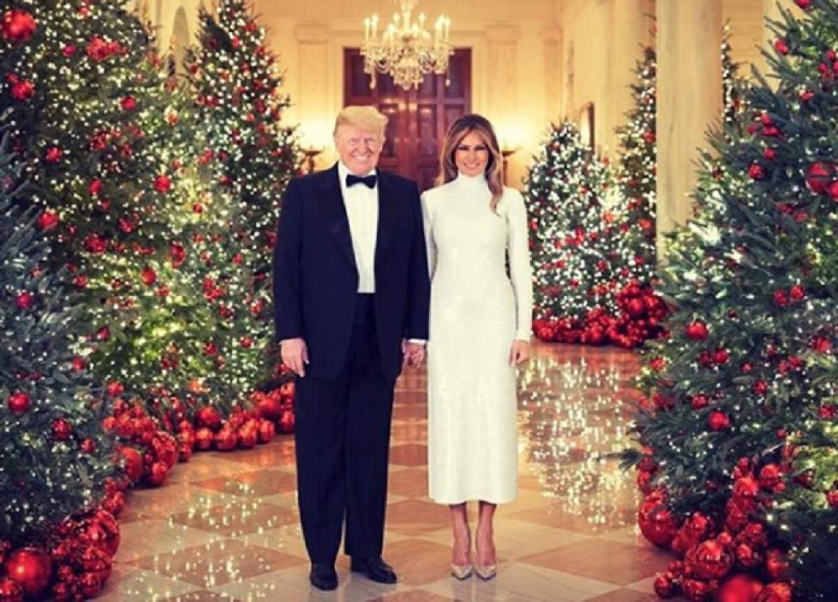 FOTO / Melania și Donald Trump au îngropat securea războiului! Au pozat în familia perfectă și le-au dat peste nas tuturor