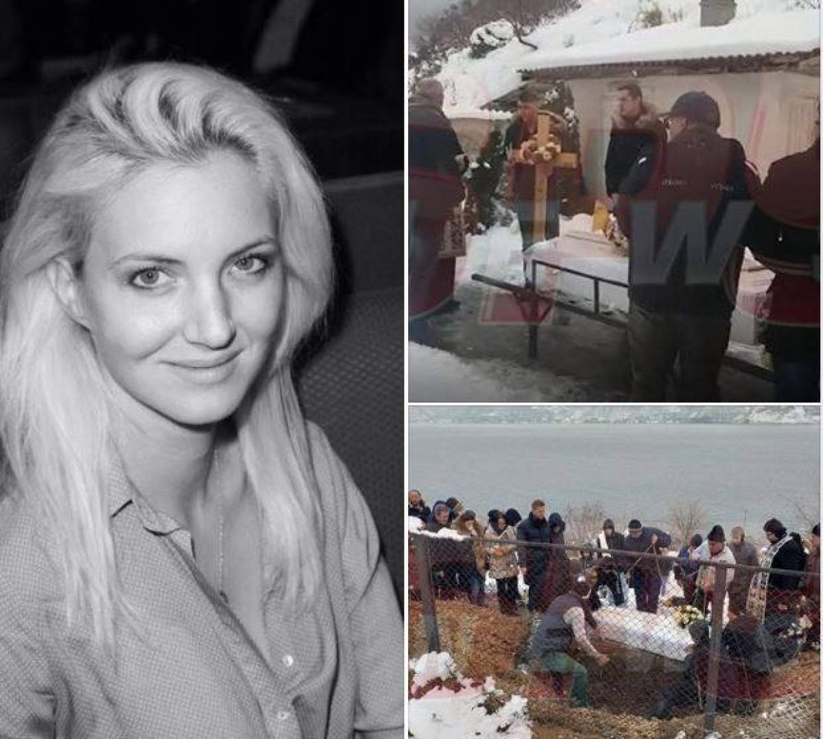 VIDEO & FOTO / Imagini sfâșietoare de la înmormântarea Ancăi Pop! Artista a fost condusă pe ultimul drum, cu râuri de lacrimi