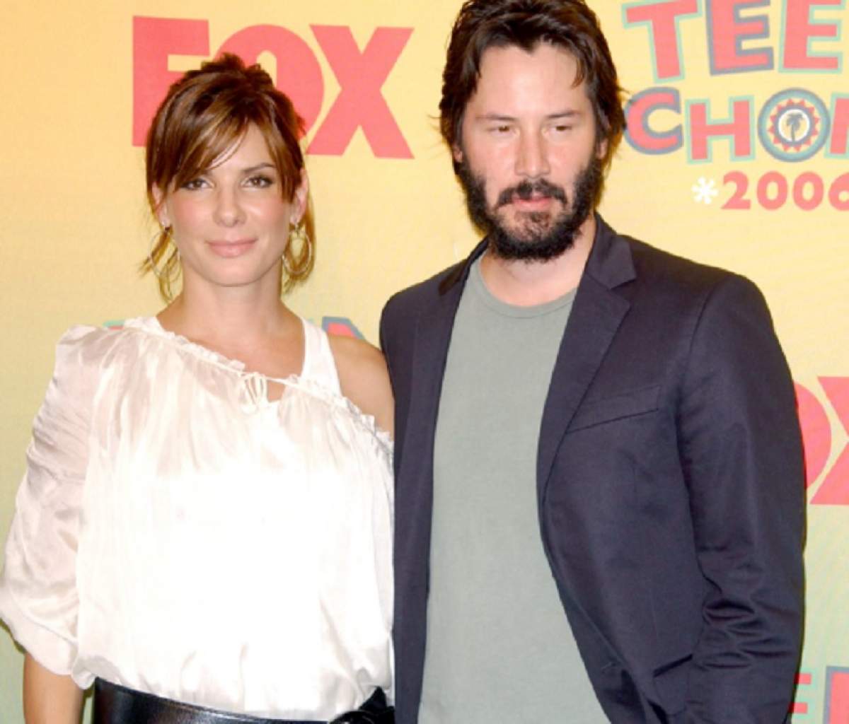 Sandra Bullock, îndrăgostită lulea de Keanu Reeves: "Se uita la mine și mă topeam"