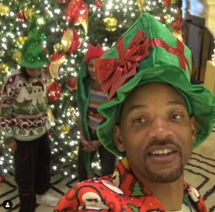 VIDEO / Will Smith, atitudine explozivă de Crăciun! Vezi cum sărbătoreşte actorul cu familia!