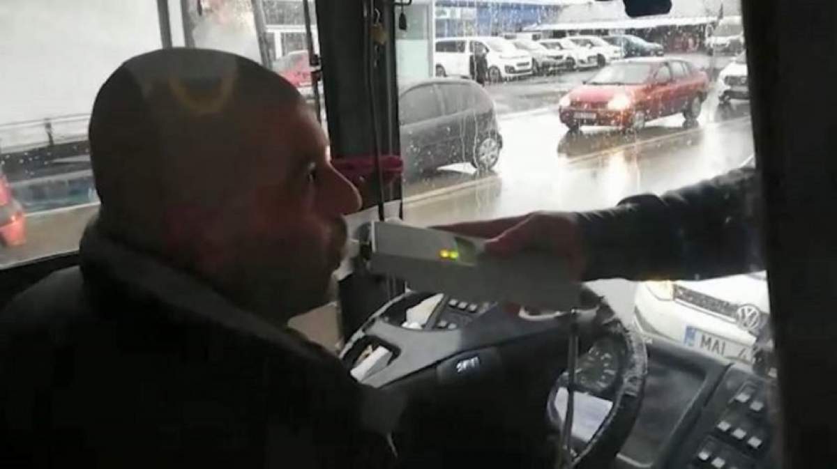 Panică în trafic, în Brăila! Un șofer de autobuz gonea pe străzi, în stare de ebrietate